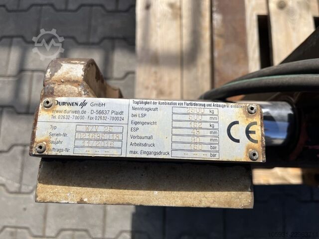 Posizionatore forche Durwen WZV 25