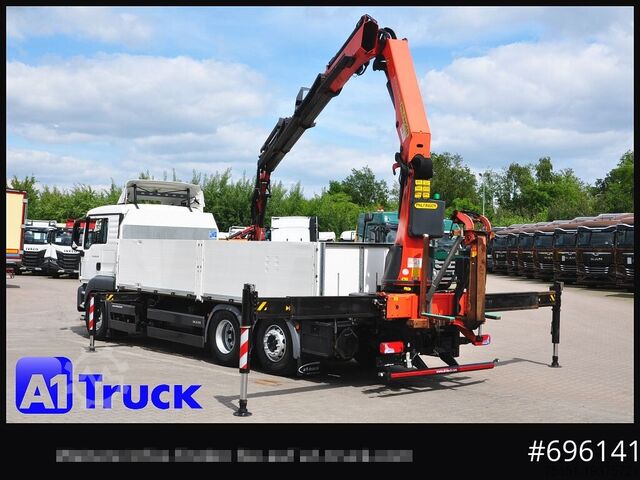 Automobilis ar plakanu platformu MAN TGS 26.440, PK27002 Jib 21m, Funk, Lift-Lenkachse,