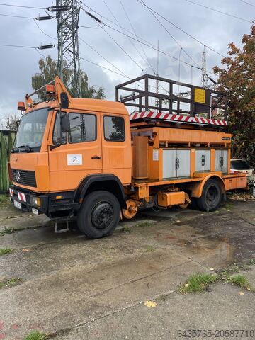 Gaisvadu tramvaja līniju apkopes kravas automašīna Mercedes-Benz, Schörling 1114/37