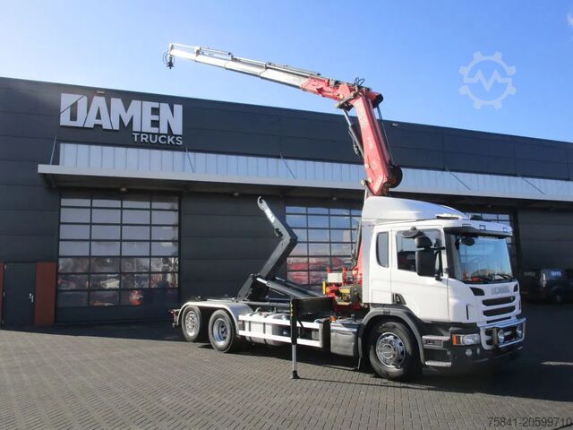 Hakenarmsystem Scania P 360 LB 6x2 Euro 6 FASSI F 175 A 24 + JOAB Haa...