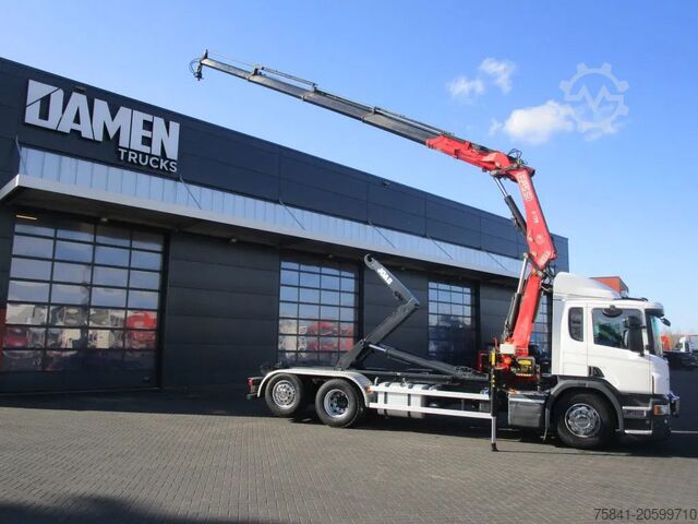 Hakenarmsystem Scania P 360 LB 6x2 Euro 6 FASSI F 175 A 24 + JOAB Haa...