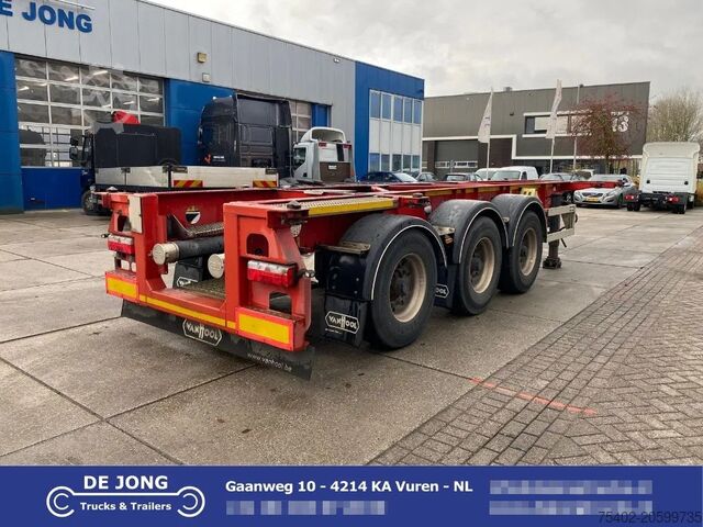 Prevoz zabojnikov Van Hool Tank chassis / ADR / BPW + DISC / 20-30 FT