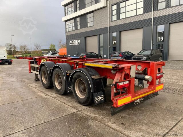 Prevoz zabojnikov Van Hool Tank chassis / ADR / BPW + DISC / 20-30 FT