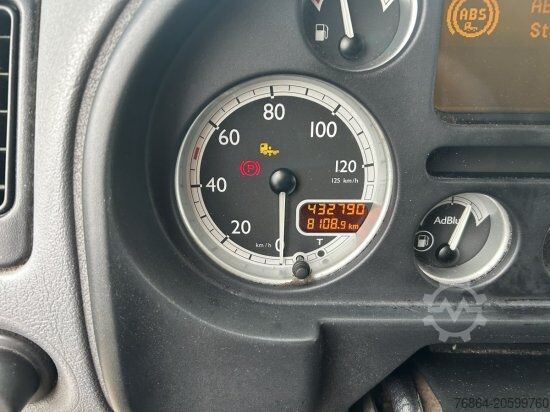 Tovorno vozilo s ravno platformo in ponjavo DAF LF 55 250 PLANE MIT LBW, E5