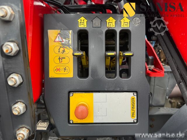 Tovornjak z ravno ploščadjo (odprt) Mercedes Benz Atego 1524/Palfinger PK 9.501/Funk