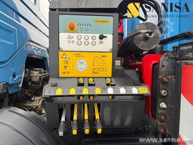 Tovornjak z ravno ploščadjo (odprt) Mercedes Benz Atego 1524/Palfinger PK 9.501/Funk