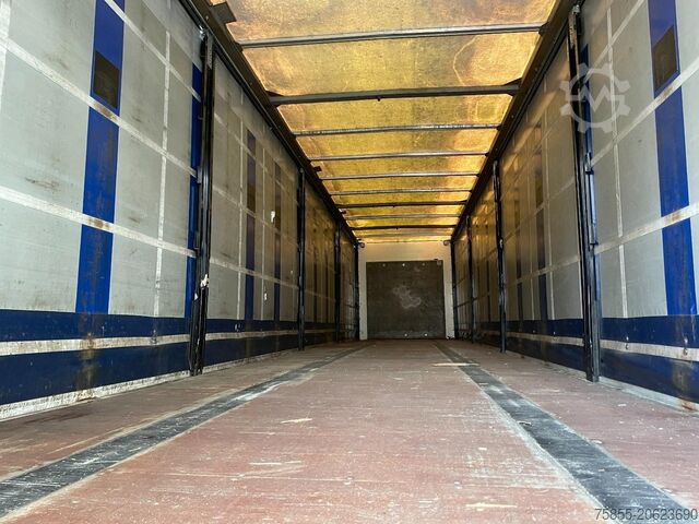 انزلاق القماش المشمع Bulthuis TI 20 G Steering Axle / Kooiaap / NL Trailer