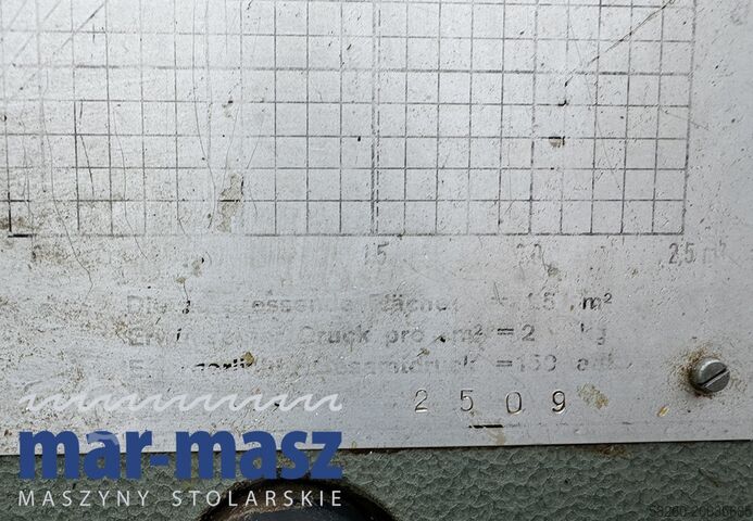 Гідравлічний поличний прес для шпону JOOS typ HP 65