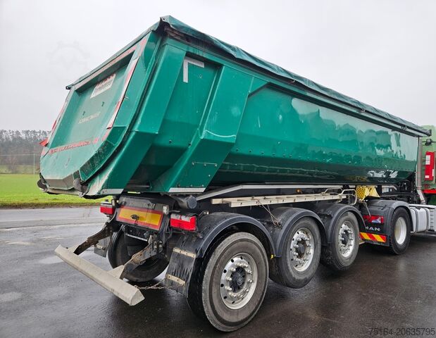 Tipper semi-trailer Schwarzmüller K-Serie Alurundmulde