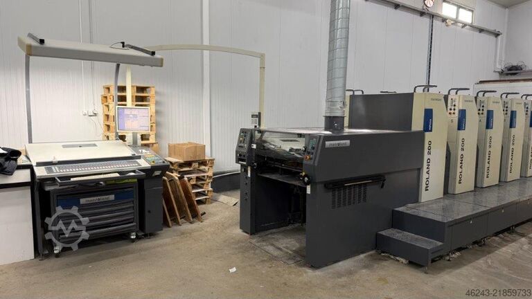 Presse offset MAN Roland 205 EH HiPrint (4+L oder 5)