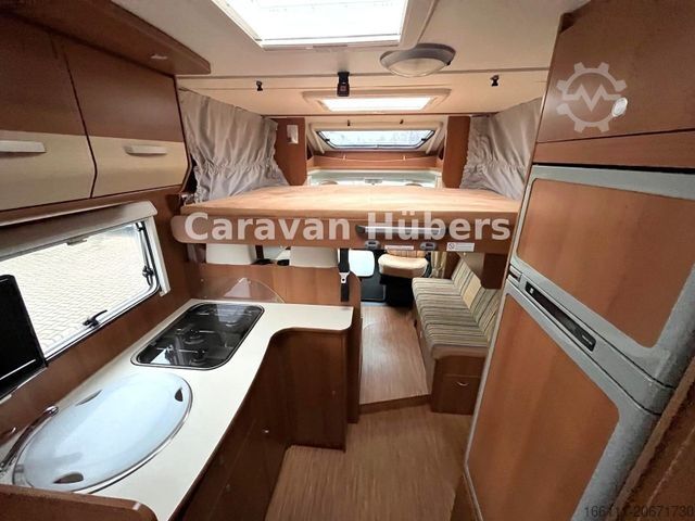 Xe căm trai bán tích hợp CARADO T 348 - Hub/Festbett - Klima - Garage -