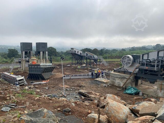 מכונת מיון הריסות Polygonmach 2400x6000mm 4 decks inclined vibrating screen