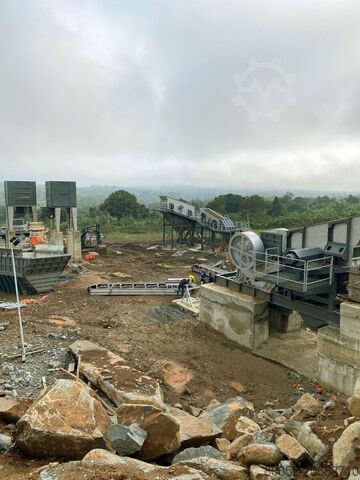 מכונת מיון הריסות Polygonmach 2400x6000mm 4 decks inclined vibrating screen