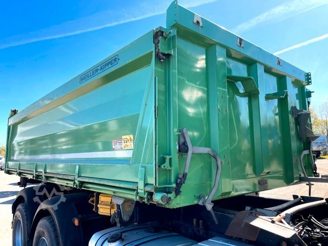 Xe ben ba chiều MAN TGS 26.460 / Meiller Stahl 3-Seitenkipper/6x6/AP