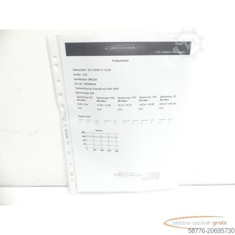  Heidenhain UM 122D ID 667 633-01 SN49244881B generalüberholt + 3 Mon. Gewährl.