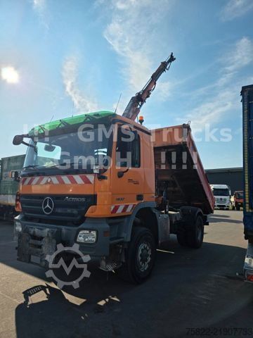 Anden MERCEDES-BENZ Actros 1832 / 4X4 ALLRAD / E5 /Meiller/Kran Funk