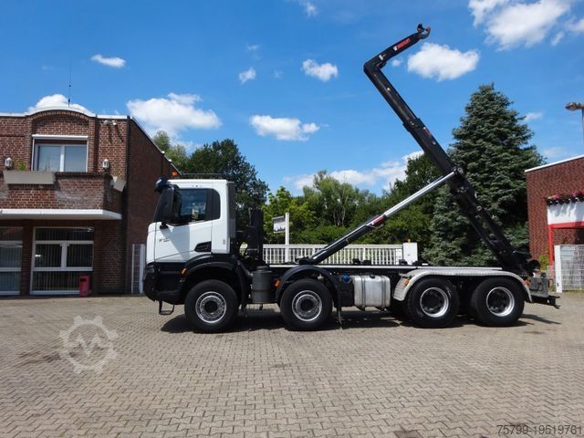 卷臂钩自卸卡车 IVECO X-WAY 480 HIAB ABROLLER 8x4