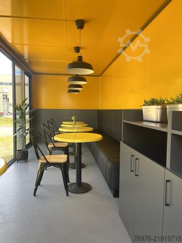 Jūrinis konteineris, konteineris, poilsio zona Other Container mit Sitzmöglichkeiten