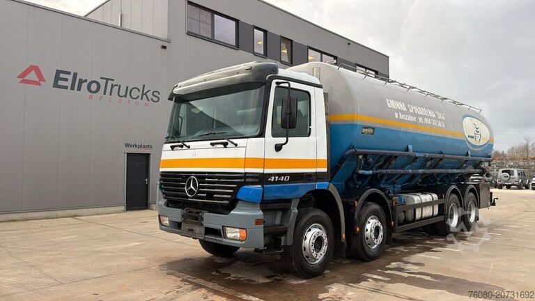 Sasis dengan kabin Mercedes-Benz actros 4140 (8X4 / EPS / CHASSIS 8M LONGEUR !! ...