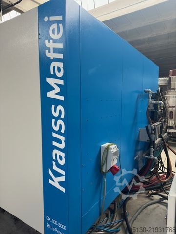 Máquina de moldeo por inyección Krauss Maffei KM 250-2000 CX Blue Power