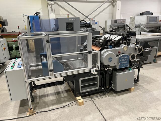 Varmstämplingsmaskin Heidelberg Cylinder KSB 40×57 Hot Stamping machine