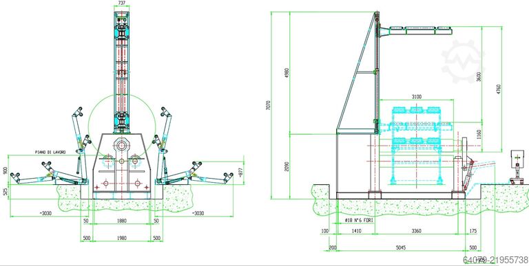 Curvadora de chapas MG M3035 cnc 4roll 3000x35 mm
