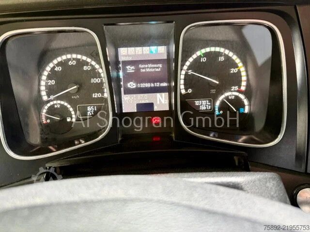 SZM tiêu chuẩn Mercedes-Benz Actros 1845 StreamSpace 2,30/Retarder/Kipphydra...