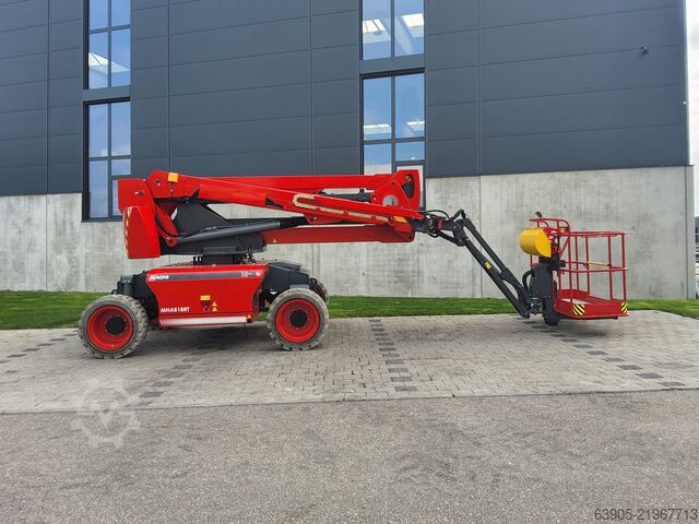 Articulated telescopic work platform Magni MHAB18RT