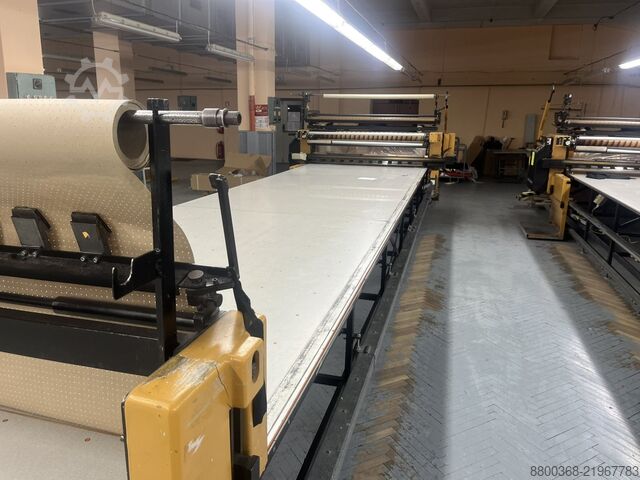 μηχάνημα κοπής υφασμάτων KURIS, MAYER Complete Textile Cutting & Spreading Equ