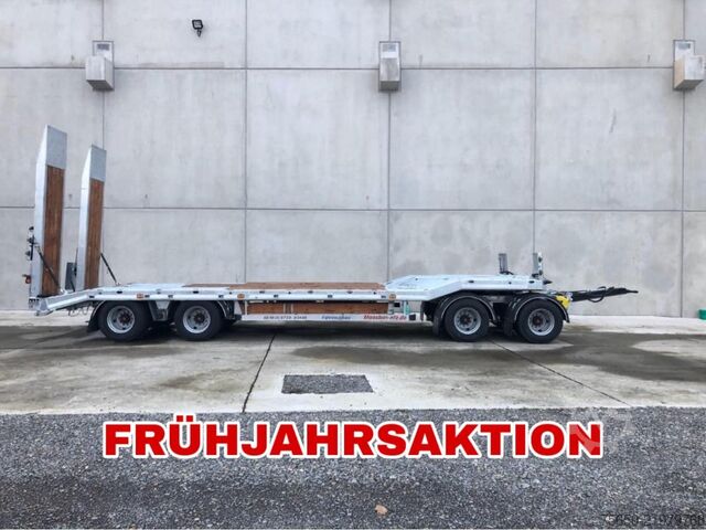 로우로더 트레일러 Möslein T 4 VB H1  neuer 4 Achs Tieflader hydraulischen Rampen