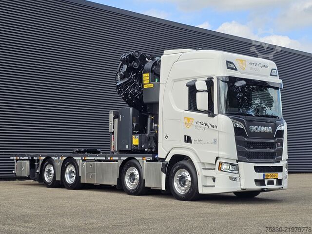 Kamion sa kranom Scania R590 8x2*6 / TREKKER / PALFINGER PK 92002 - JIB...
