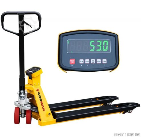 Transpaleta con báscula electrónica CORMAK SP2500 SUPER