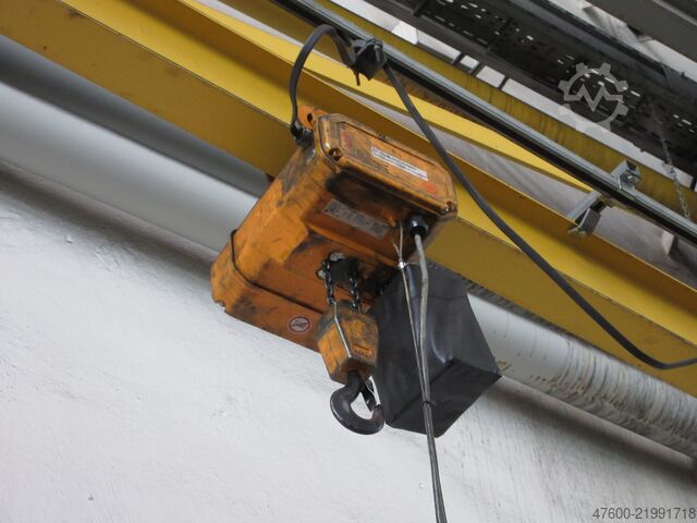  Vetter PW Demag Drehkran Hallenkran Kran Wandschwenkkran L 5m NL500Kg Kettenzug