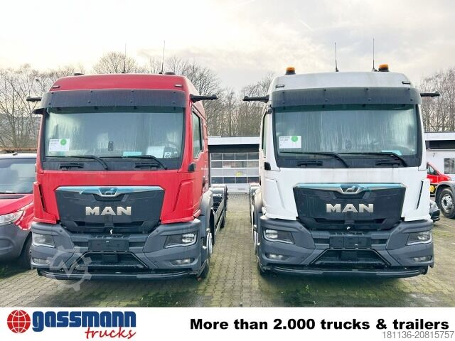トラックシャーシ MAN TGS 26.480 6x2-4 BL CH, Lenk-/Lift, OptiView, LED,