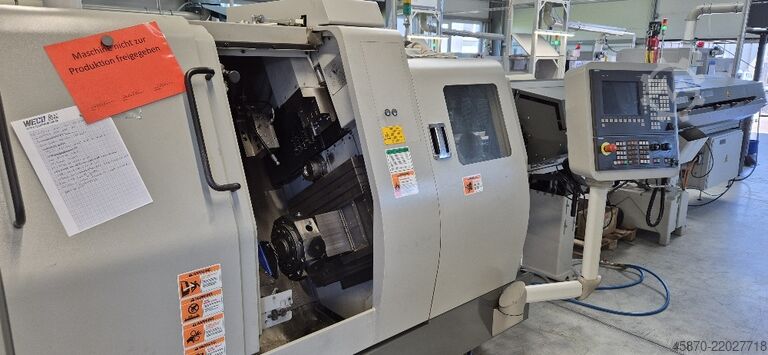 CNC 슬라이딩 헤드 선반 Hanwha STL32H