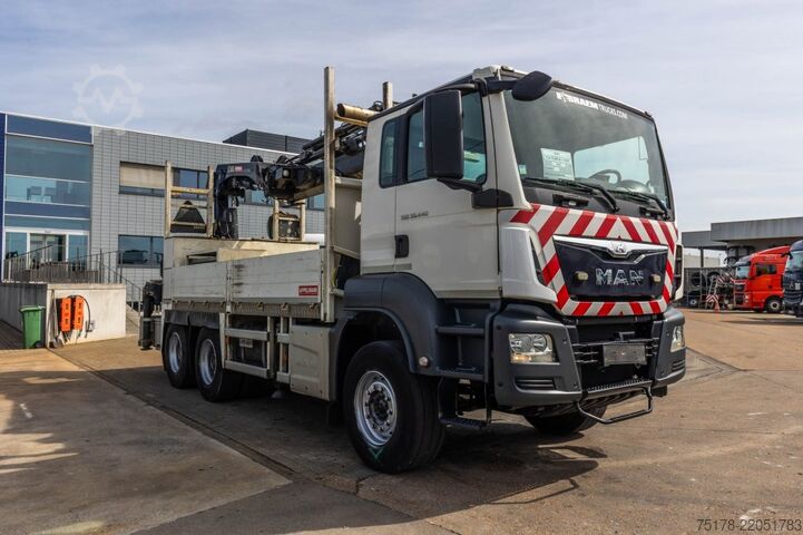 Plataforma de carga MAN TGS 33.440 BL - HIAB 288 E-5