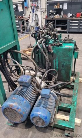 Hydraulic three-roll plate bending machine SERTOM 6100 x 10/8 mm