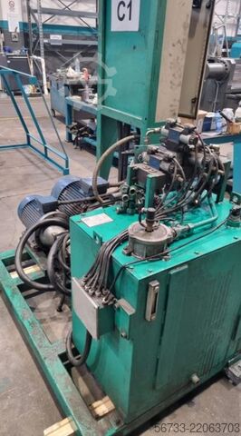 Hydraulic three-roll plate bending machine SERTOM 6100 x 10/8 mm