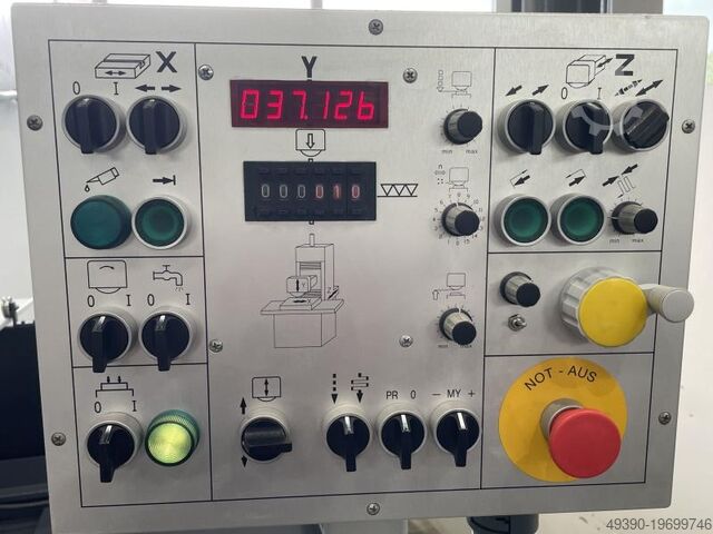 工場でオーバーホールされたマグネットテーブル付き水平平面研削盤 GEIBEL & HOTZ FS 60 AC
