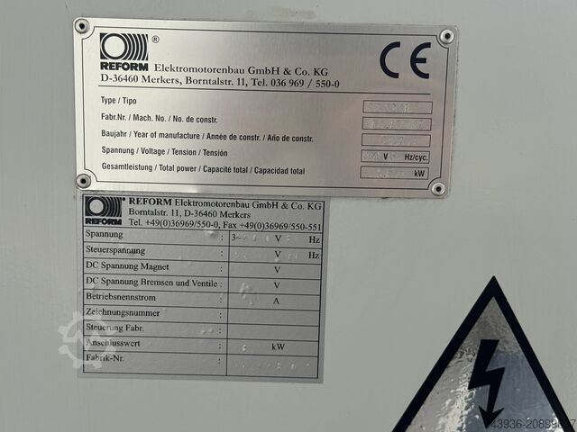 آلة الحفر الشعاعي REFORM HEIDENHAIN R32 REFORM HEIDENHAIN RB 32