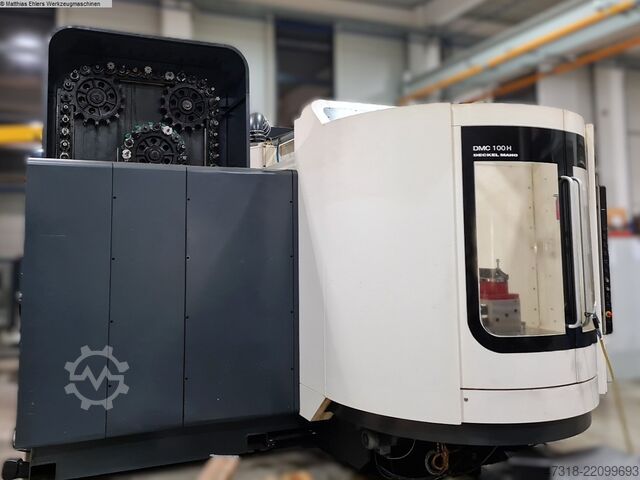 Milling machining centers - horizontal DECKEL-MAHO DMC 100 H duoBLOCK