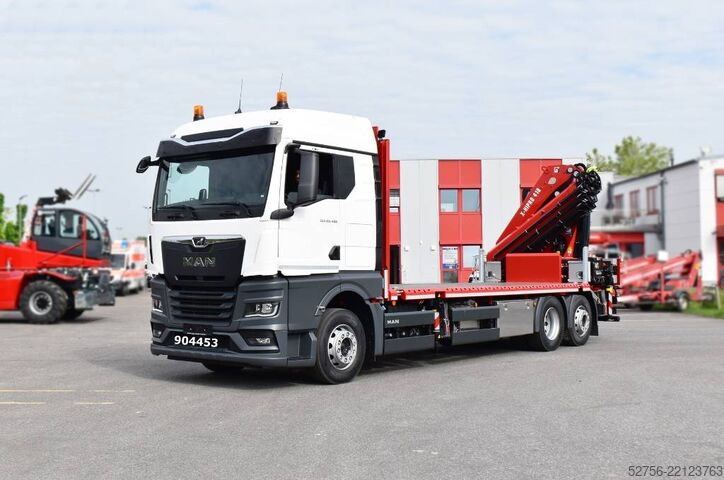 Vrachtwagen met kraan MAN TGX 26.400 mit Hiab Ladekran