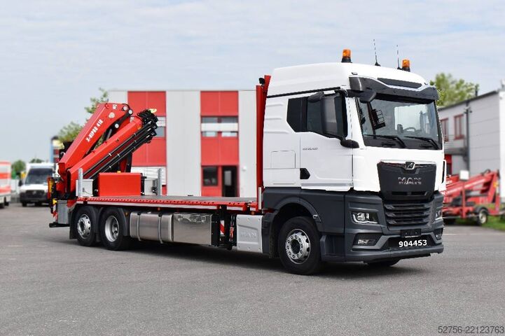 Vrachtwagen met kraan MAN TGX 26.400 mit Hiab Ladekran