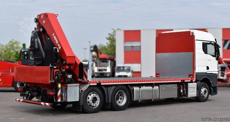 Vrachtwagen met kraan MAN TGX 26.400 mit Hiab Ladekran