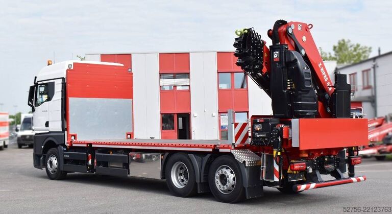 Vrachtwagen met kraan MAN TGX 26.400 mit Hiab Ladekran
