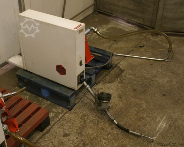 Druckluftpumpe für Frischöl MWH mit Haspel