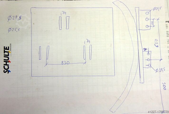 Lâmina de nivelamento de milho für Maissilage 3000 mm breit
