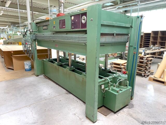 Prensa de chapa Bürkle U-140, 3000x1300mm