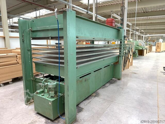 Prensa de chapa Bürkle U-140, 3000x1300mm