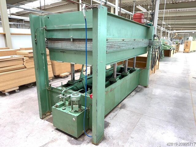 Prensa de chapa Bürkle U-140, 3000x1300mm